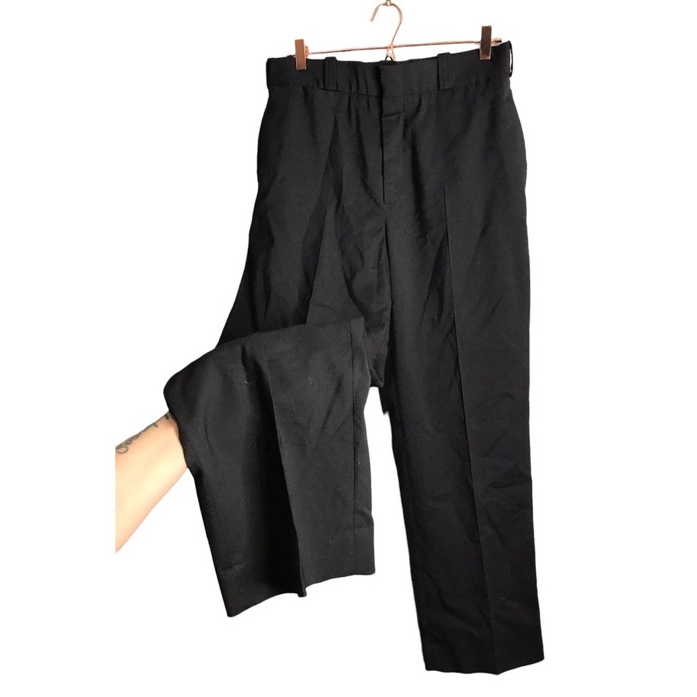Flying Colors | Black Pleated front formal pants •